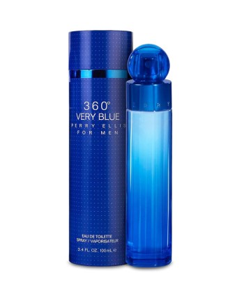 Perry Ellis 360 Very Blue by for Men - 3.4 oz EDT Spray