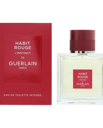 Guerlain Men's Habit Rouge L'Instinct Intense EDT Spray 1.6 oz Fragrances