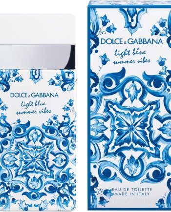 Dolce & Gabbana Ladies Light Blue Summer Vibes EDT Spray 3.4 oz Fragrances