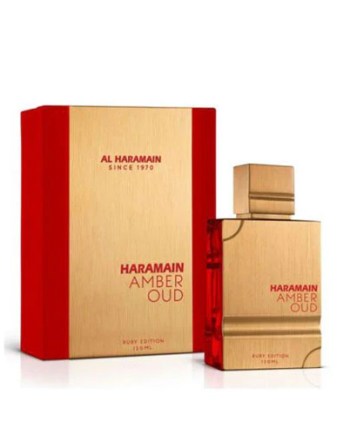 Al Haramain Unisex Amber Oud Ruby EDP Spray 4.0 oz Fragrances