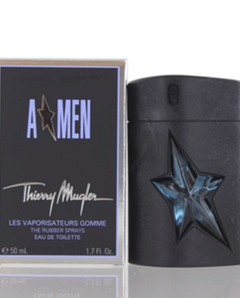 Thierry Mugler Angel Men / EDT Spray Refillable Rubber Flask 1.6 oz (50 ml) (M)