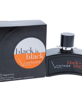 Black Is Black Vintage Vinyl By Edt Spray 3.4 Oz (Wholesale)