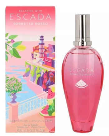 Escada Ladies Escaping With Sorbetto Rosso EDT Spray 3.3 oz Fragrances