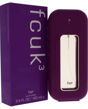 French Connection fcuk 3 by UK for Women - 3.4 oz EDT Spray