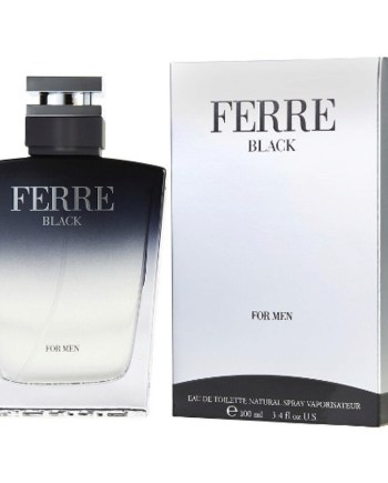 Gianfranco Ferre Men's Ferre Black EDT Spray 3.4 oz Fragrances