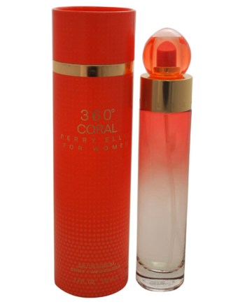 Perry Ellis Ladies 360 Degrees Coral for Women EDP Spray 3.4 oz Fragrances