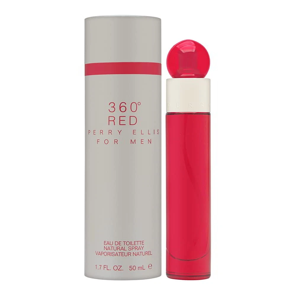 Perry Ellis 360 Red For Men / EDT Spray 1.7 oz (M)